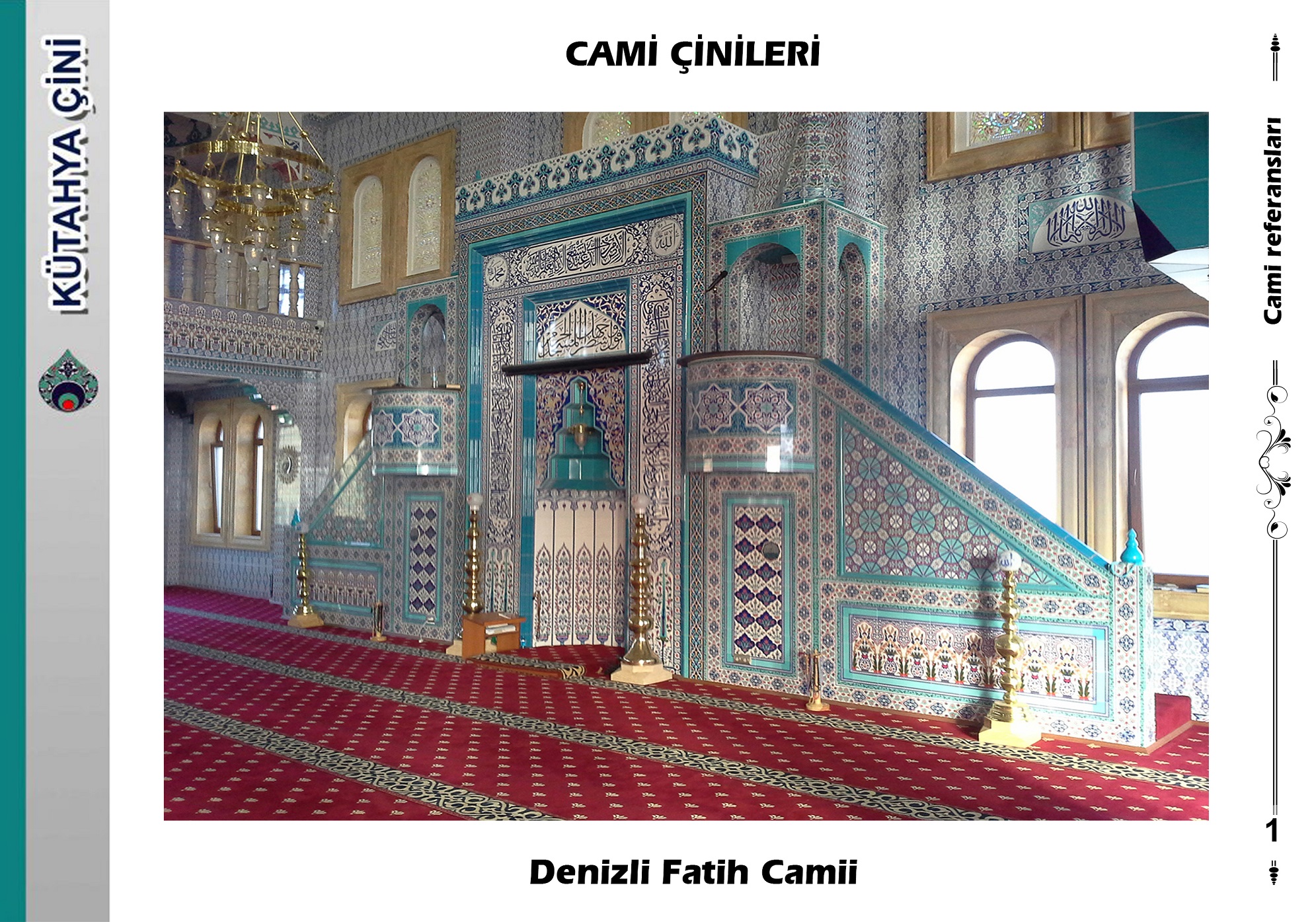 Kütahya Cami Çinisi-Kütahya Çini